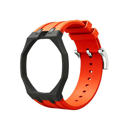 [Zalyn]Royal Oak Pop Exclusive Bioceramic Case & Silicone Strap Mix Color
