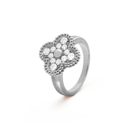 [Zalyn Jewelry ]CLOVER DIAMOND RING