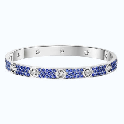 [Zalyn]CLASSIC 6.1MM LOVE BRACELET 10-DIAMOND FULL PAVÉ