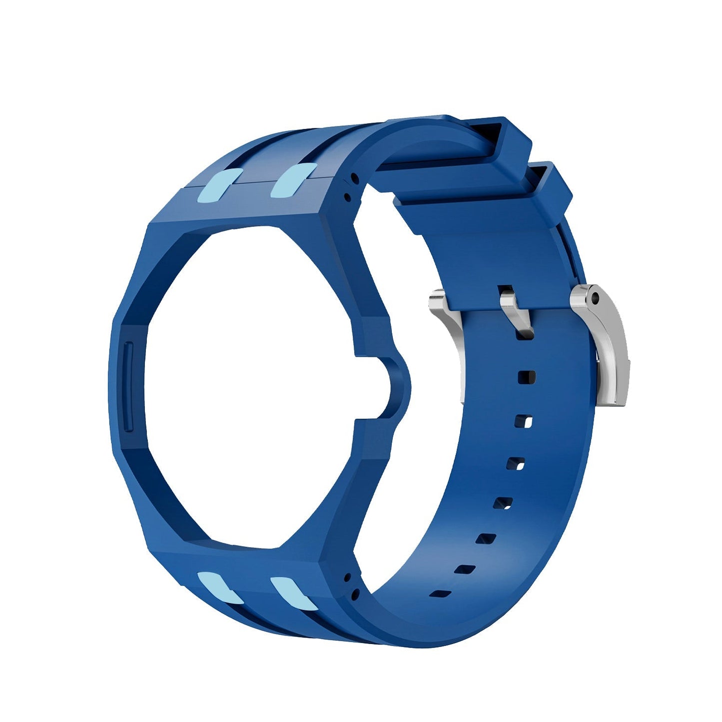 [Zalyn]Royal Oak Pop Exclusive Bioceramic Case & Silicone Strap Mix Color