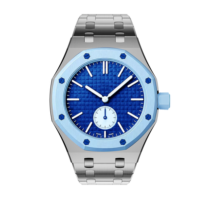[Zalyn]OAK POP EXCLUSIVE SILVER STEEL STRAP