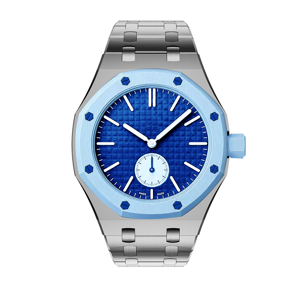 [Zalyn]ROYAL OAK POP EXCLUSIVE STEE CASE & STRAP