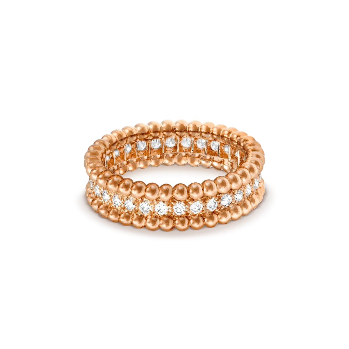 [Zalyn Jewelry ]PERLEE DIAMOND ROSE GOLD RING