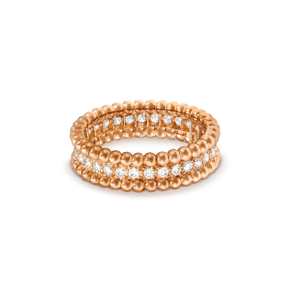 [Zalyn Jewelry ]PERLEE DIAMOND ROSE GOLD RING
