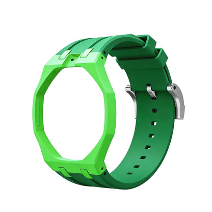 [Zalyn]Royal Oak Pop Exclusive Bioceramic Case & Silicone Strap Mix Color