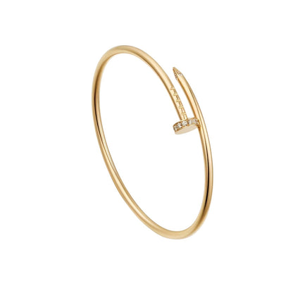[Zalyn]JUSTE UN CLOU 2.5MM SMALL MODEL DIAMOND BANGLE