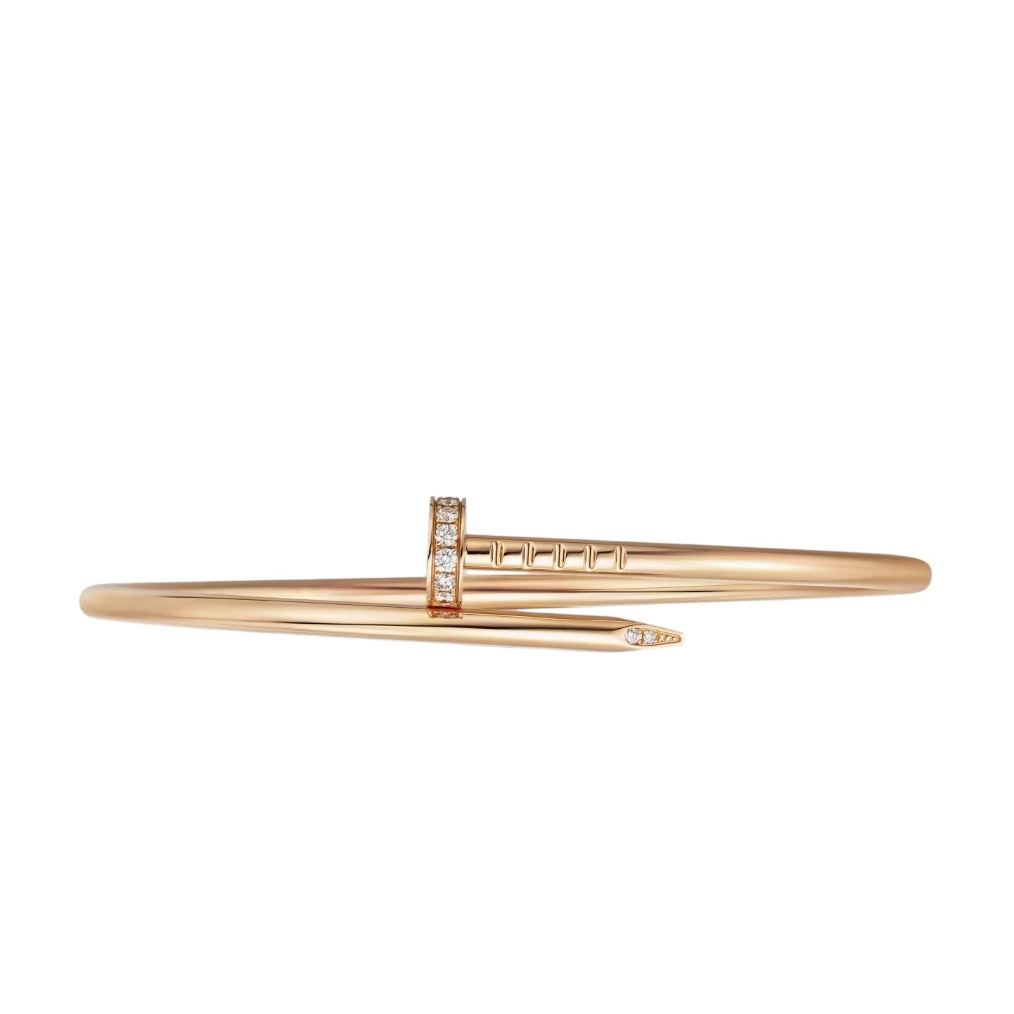 [Zalyn]JUSTE UN CLOU 2.5MM SMALL MODEL DIAMOND BANGLE