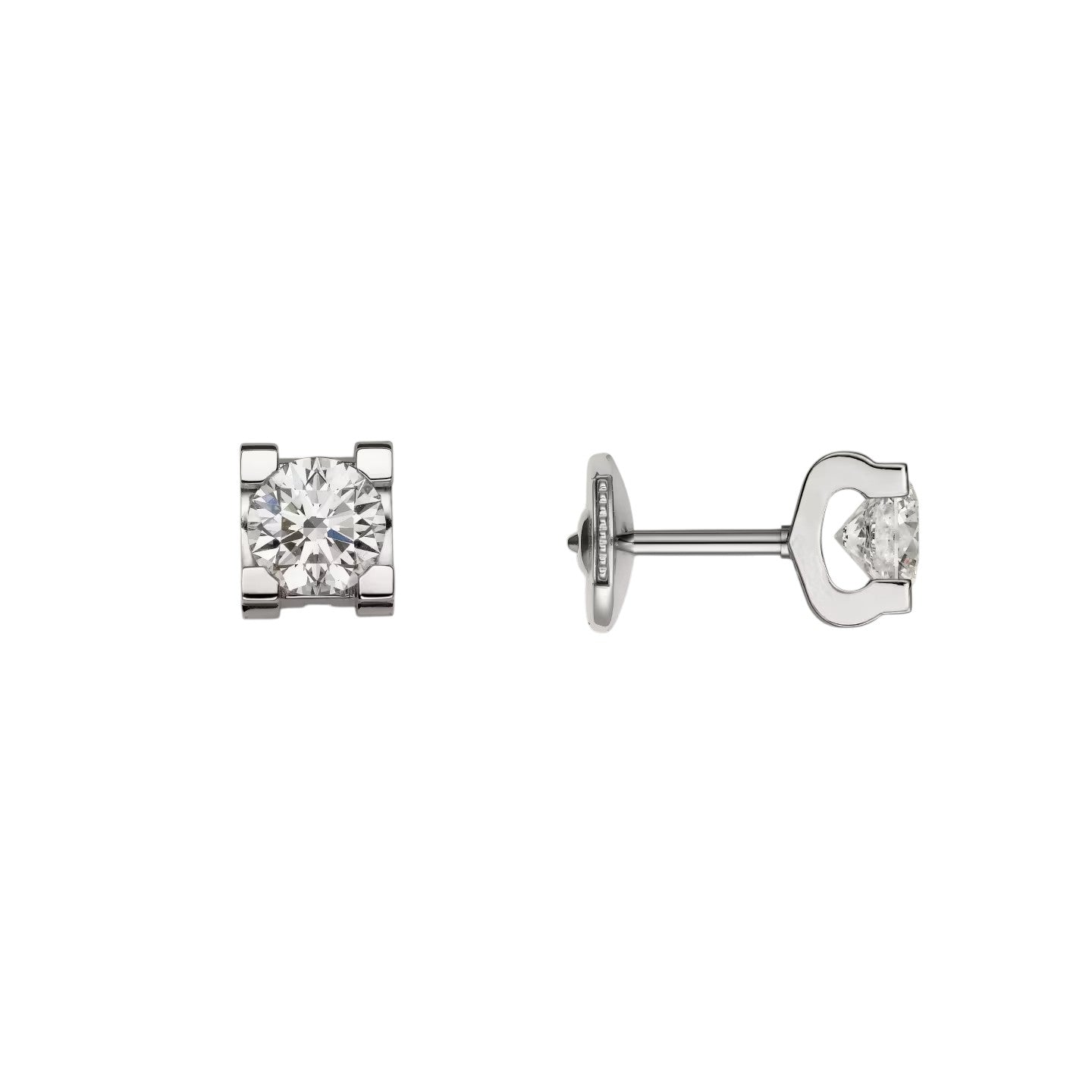 [Zalyn]C DE DIAMOND STUD EARRINGS