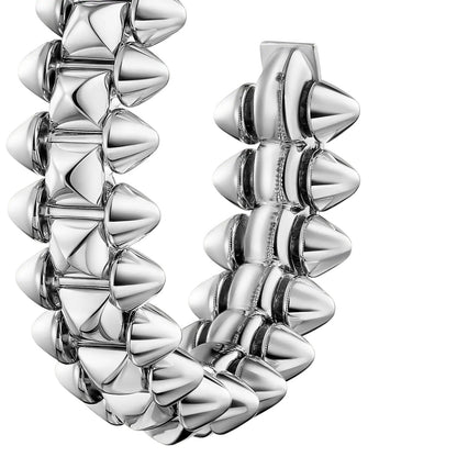 [Zalyn]CLASH DE 6.4MM HOOP SMALL MODEL EARRINGS