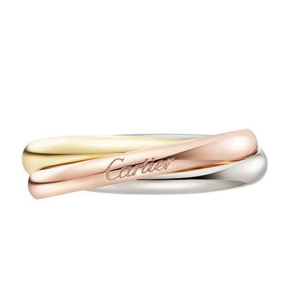 [Zalyn]TRINITY 3.2MM CLASSIC RING