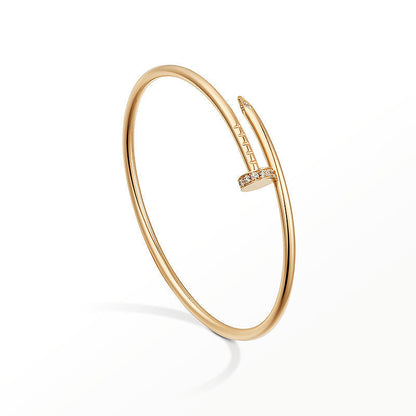 [Zalyn Jewelry ]JUSTE BRACELET 2.5MM DIAMONDS