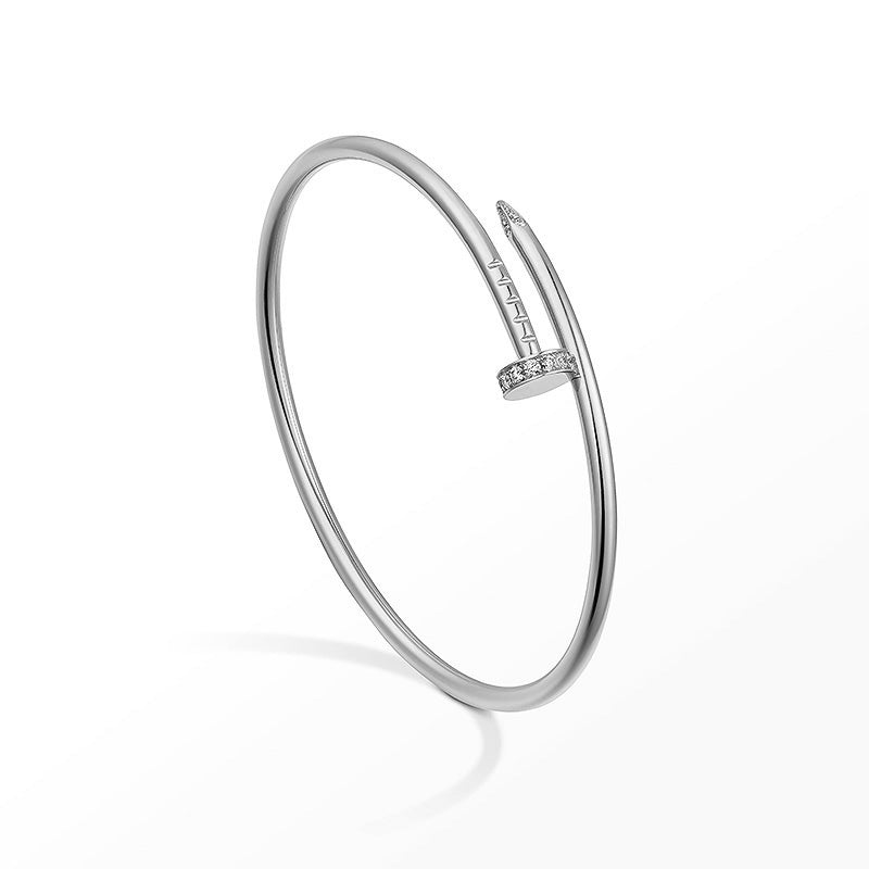 [Zalyn Jewelry ]JUSTE BRACELET 2.5MM DIAMONDS