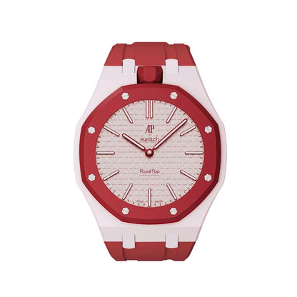[Zalyn]Royal Oak Pop Exclusive Bioceramic Case & Silicone Strap Mix Color