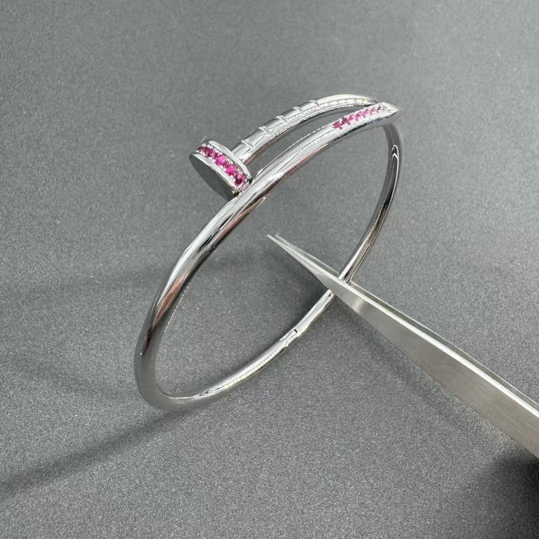 [Zalyn Jewelry]JUSTE BRACELET 2.5MM DIAMONDS NEW