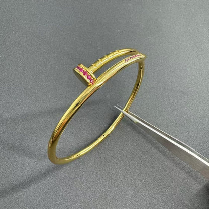 [Zalyn Jewelry]JUSTE BRACELET 2.5MM DIAMONDS NEW