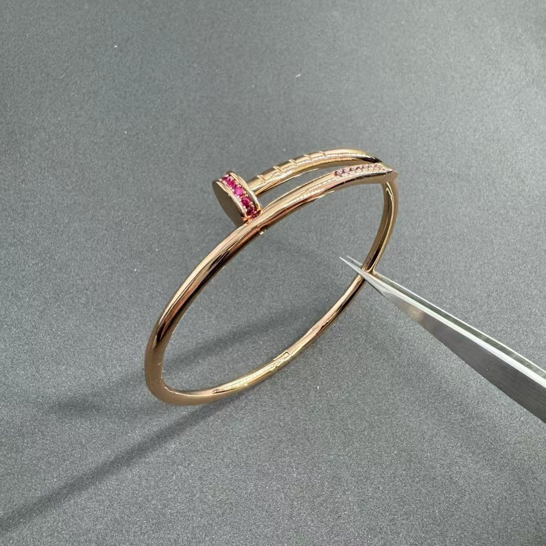 [Zalyn Jewelry]JUSTE BRACELET 2.5MM DIAMONDS NEW