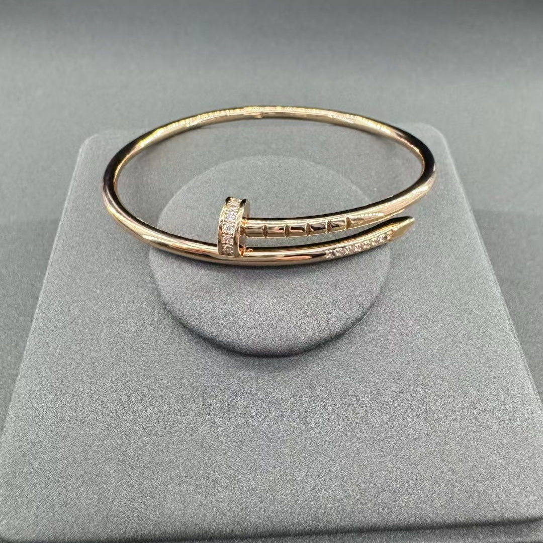 [Zalyn Jewelry]JUSTE BRACELET 2.5MM DIAMONDS NEW