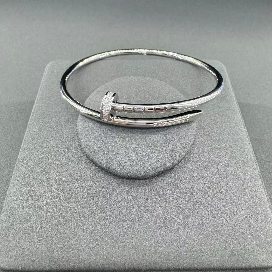 [Zalyn Jewelry]JUSTE BRACELET 2.5MM DIAMONDS NEW