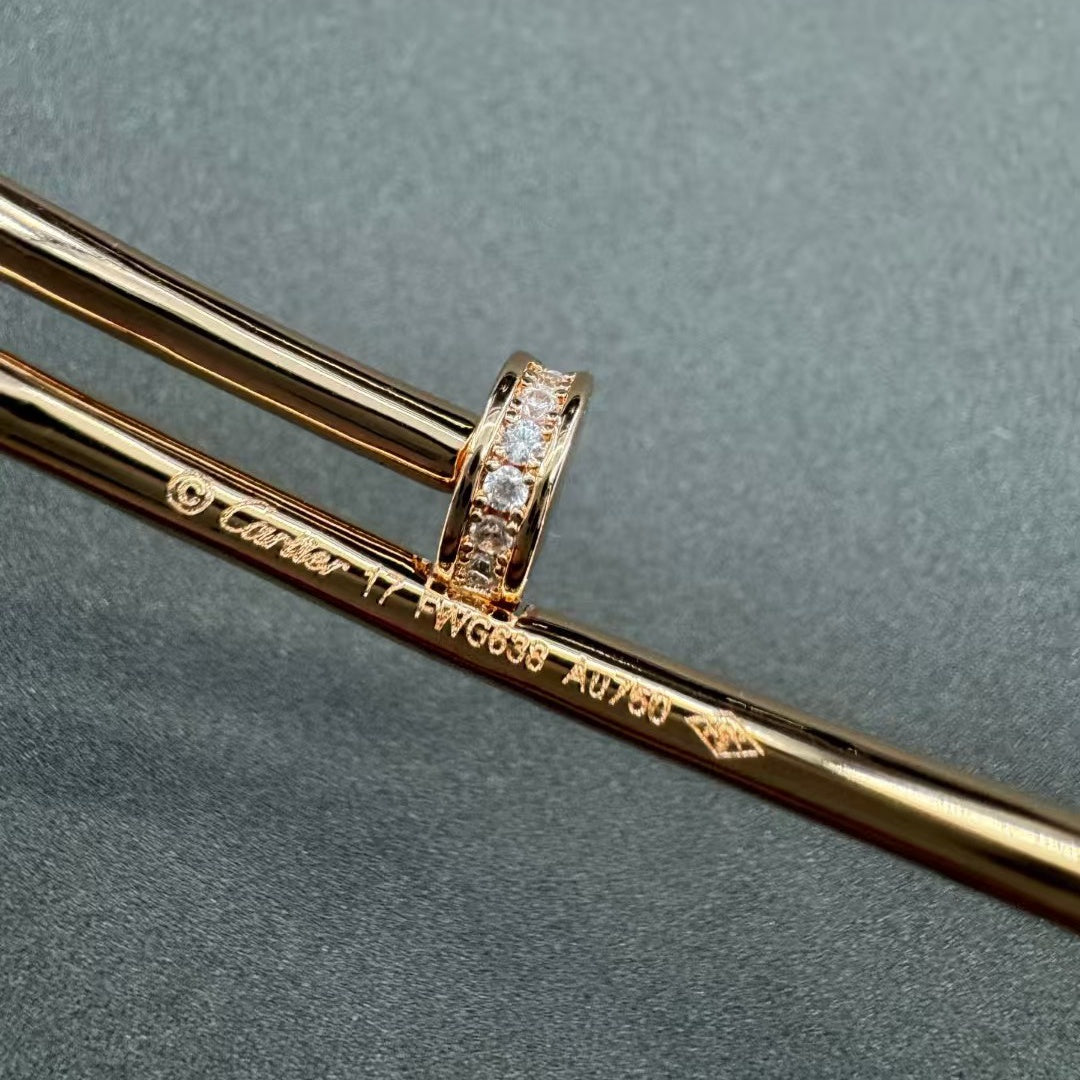[Zalyn Jewelry]JUSTE BRACELET 2.5MM DIAMONDS NEW