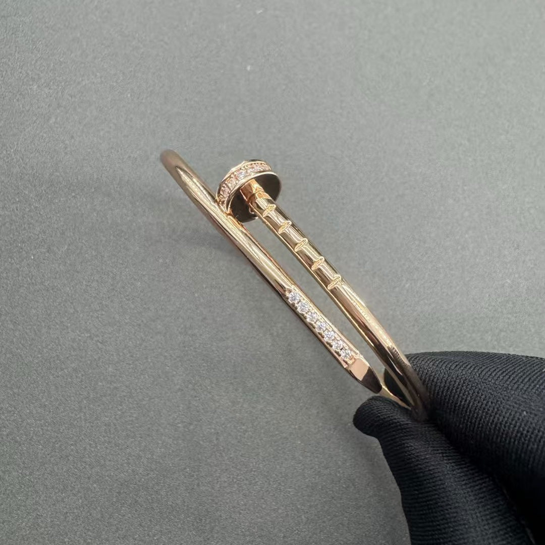 [Zalyn Jewelry]JUSTE BRACELET 2.5MM DIAMONDS NEW