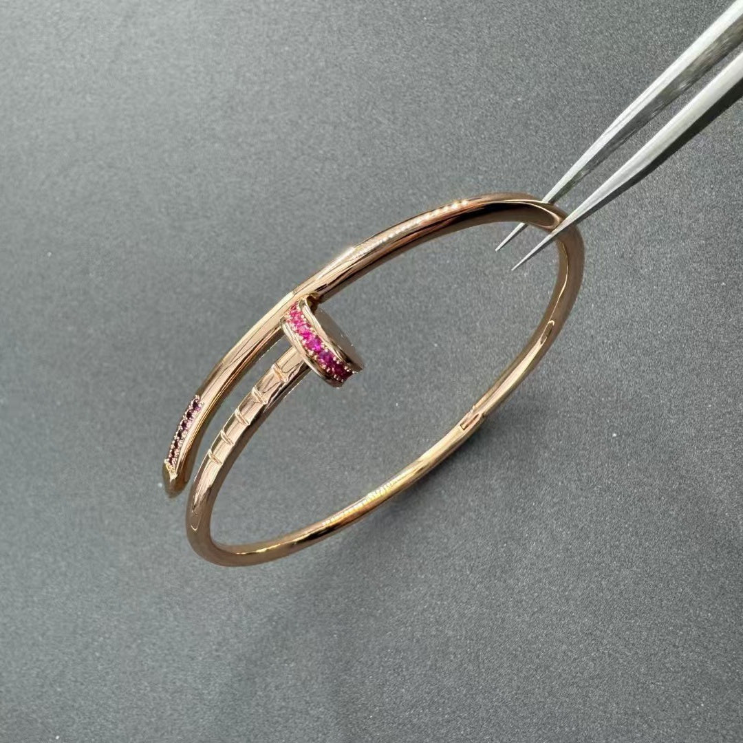 [Zalyn Jewelry]JUSTE BRACELET 2.5MM DIAMONDS NEW