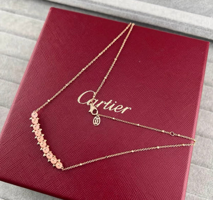 [Zalyn Jewelry]CLASH COLLECTION AGATE CHALCEDONY STUD NECKLACE