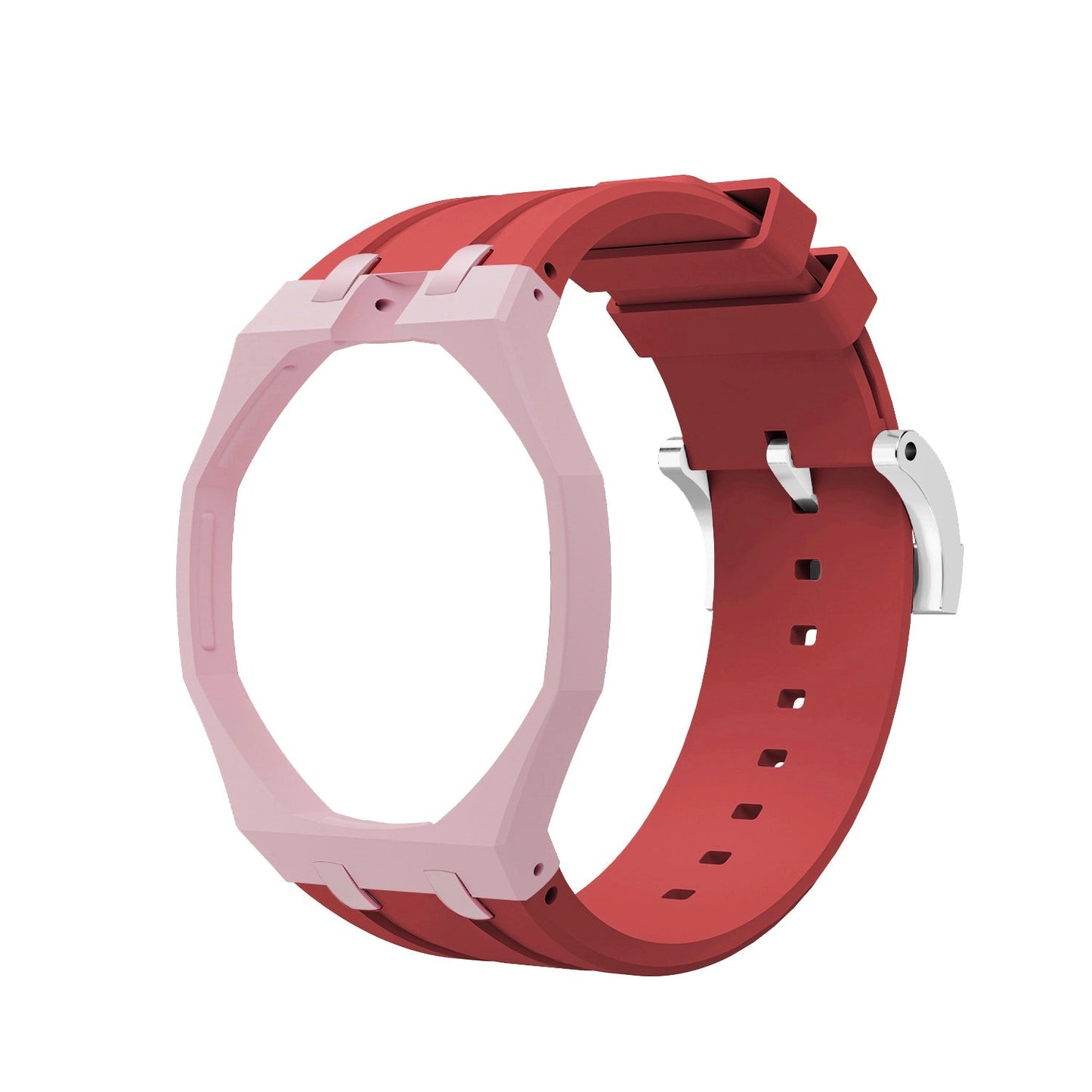 [Zalyn]Royal Oak Pop Exclusive Bioceramic Case & Silicone Strap Mix Color