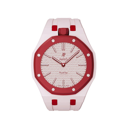 [Zalyn]Royal Oak Pop Exclusive Bioceramic Case & Silicone Strap Mix Color
