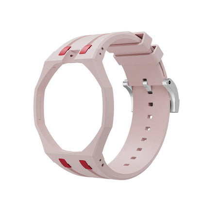 [Zalyn]Royal Oak Pop Exclusive Bioceramic Case & Silicone Strap Mix Color