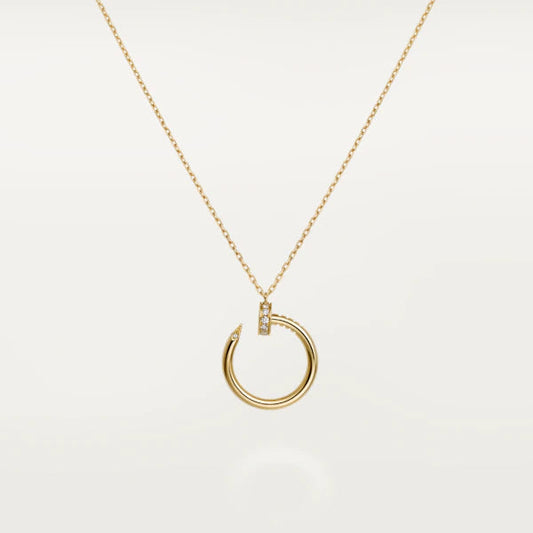 [Zalyn Jewelry ]JUSTE NECKLACE GOLD
