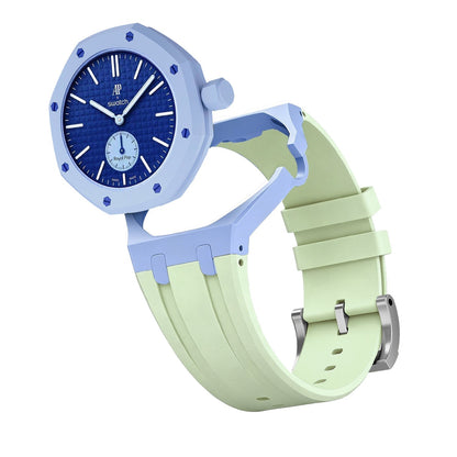 [Zalyn]Royal Oak Pop Exclusive Bioceramic Case & Silicone Strap Mix Color