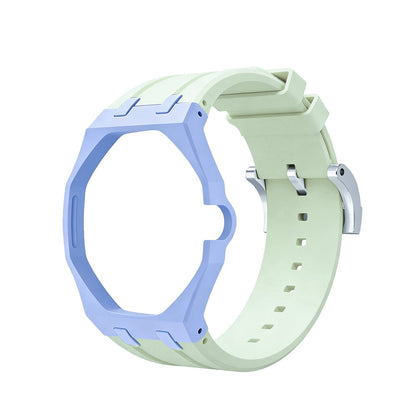 [Zalyn]Royal Oak Pop Exclusive Bioceramic Case & Silicone Strap Mix Color
