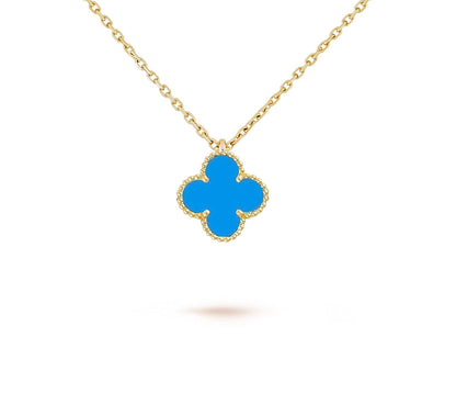 [Zalyn]9.5MM MINI CLOVER PENDANT NECKLACE COLLECTION