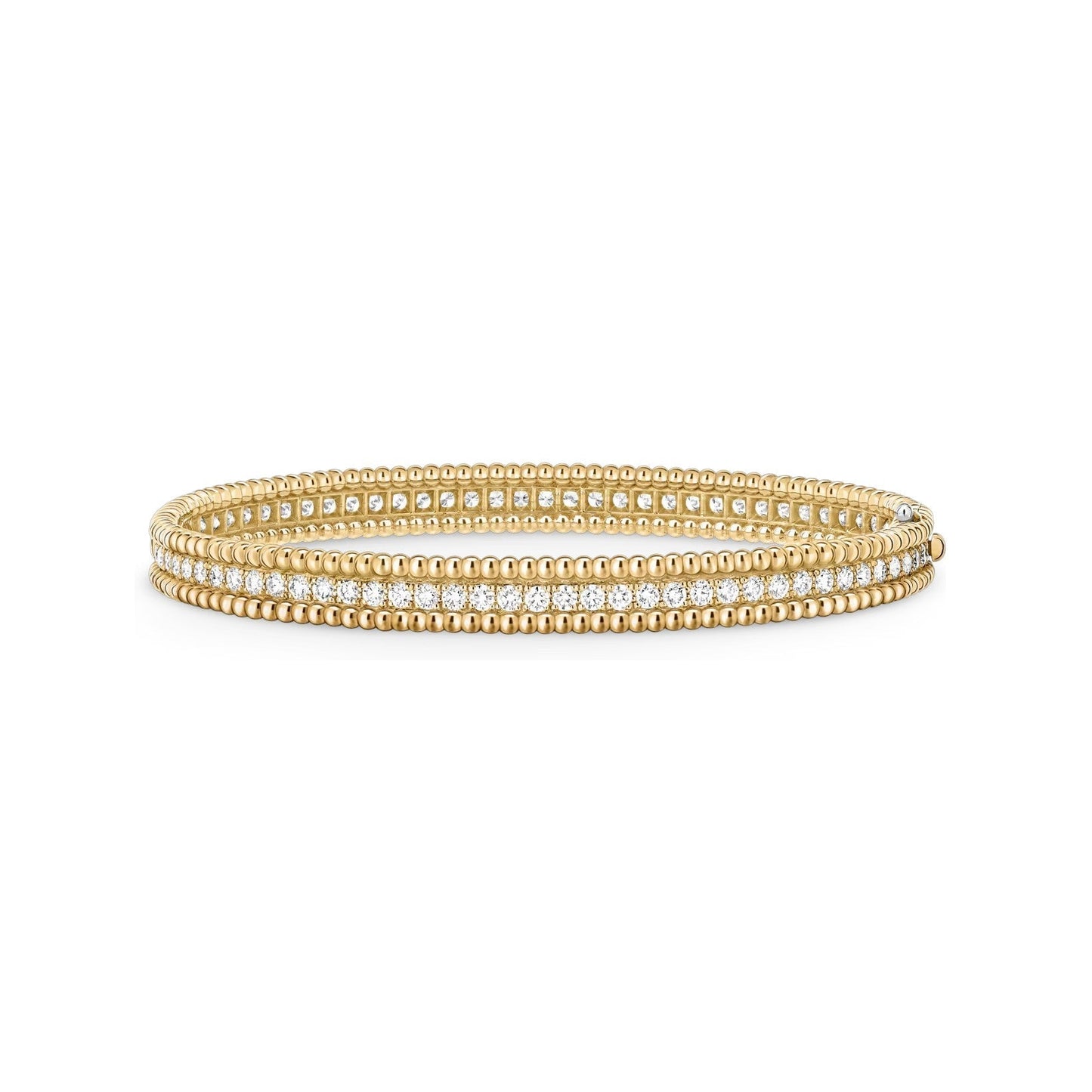 [Zalyn]SIGNATURE BEADED CHAIN BRACELET