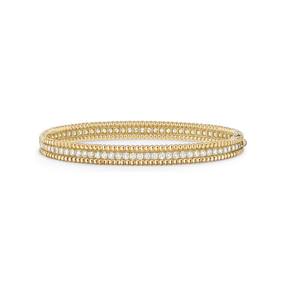 [Zalyn]SIGNATURE BEADED CHAIN BRACELET