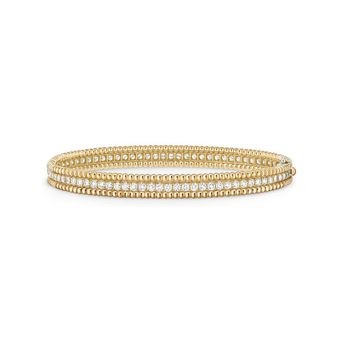 [Zalyn]SIGNATURE BEADED CHAIN BRACELET