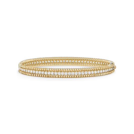 [Zalyn]SIGNATURE BEADED CHAIN BRACELET