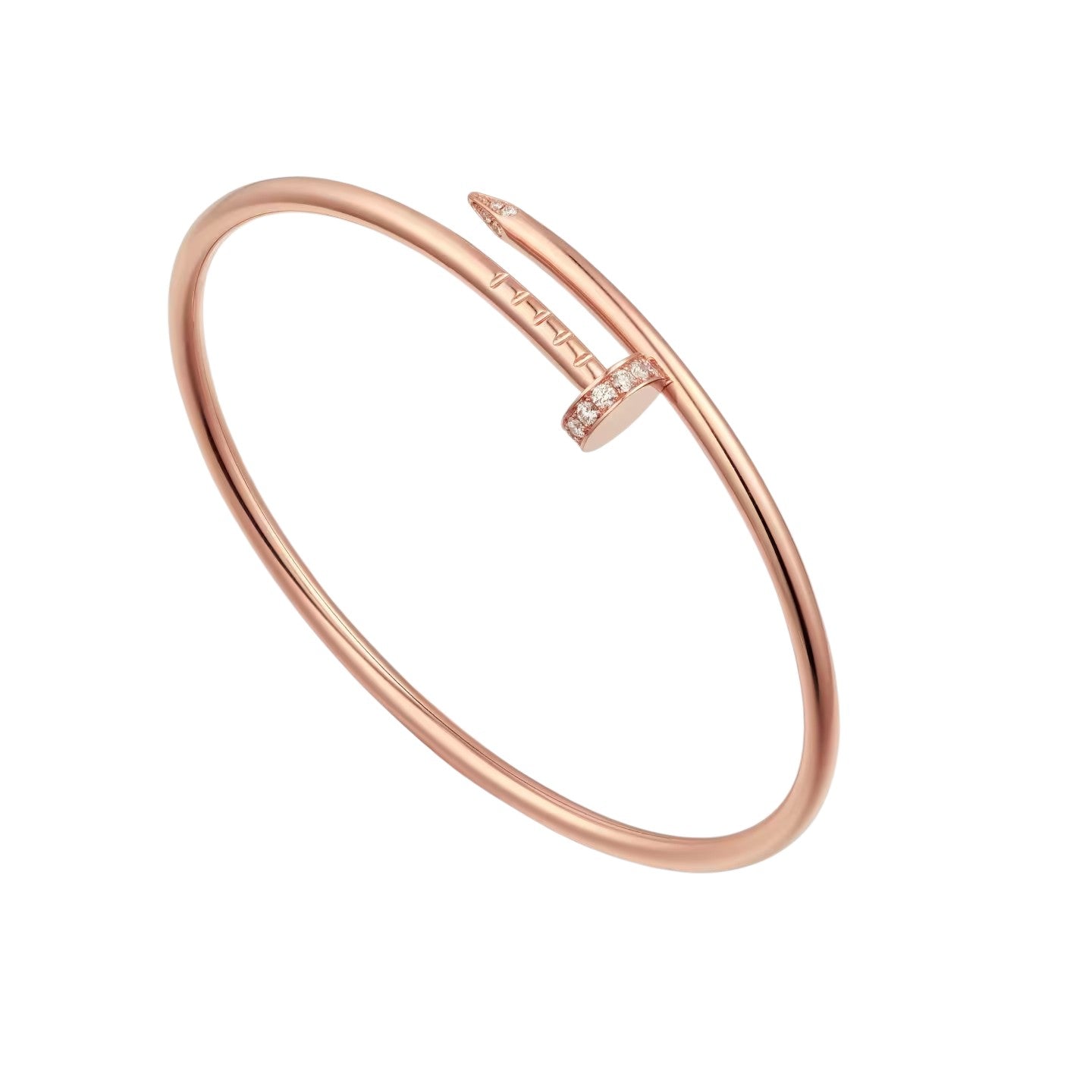 [Zalyn]JUSTE UN CLOU 2.5MM SMALL MODEL DIAMOND BANGLE