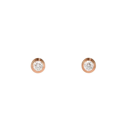 [Zalyn]D'AMOUR 5MM DIAMOND STUD EARRINGS