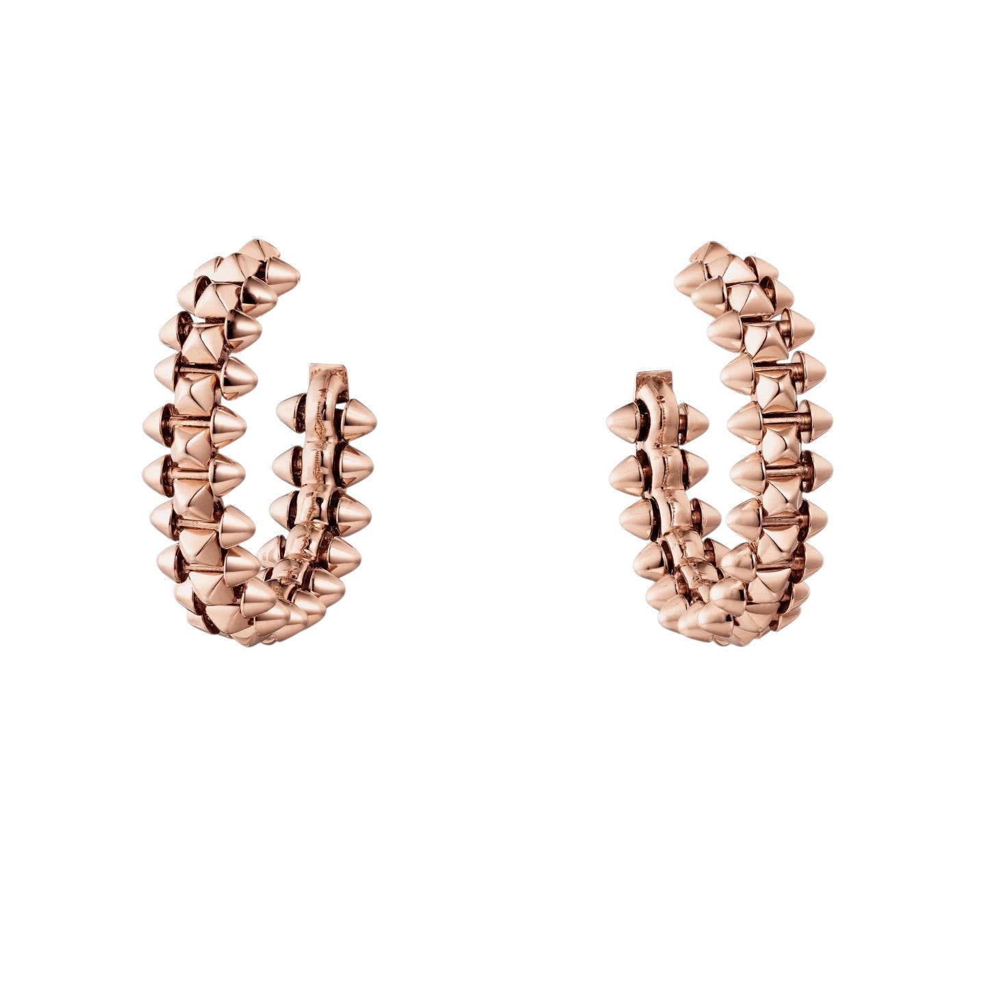 [Zalyn]CLASH DE 6.4MM HOOP SMALL MODEL EARRINGS