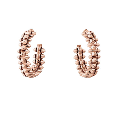 [Zalyn]CLASH DE 6.4MM HOOP SMALL MODEL EARRINGS