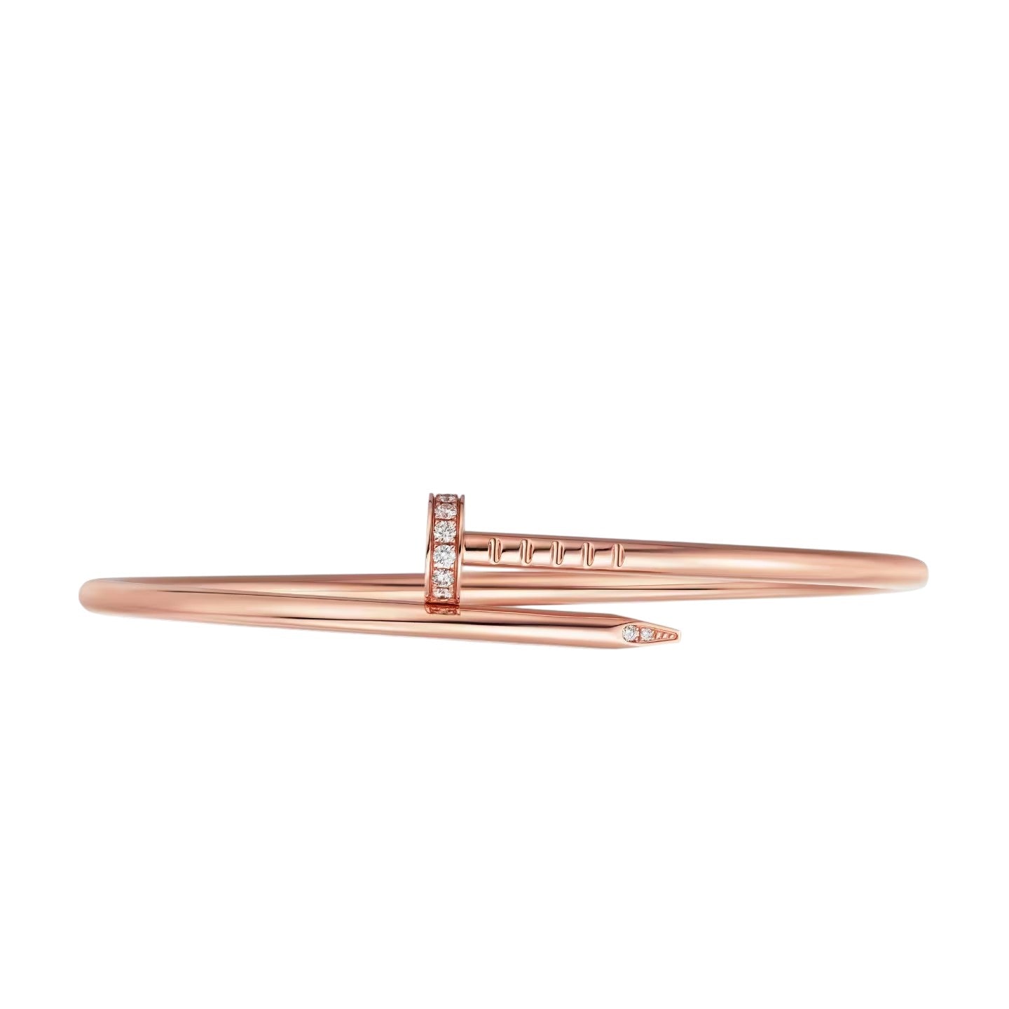 [Zalyn]JUSTE UN CLOU 2.5MM SMALL MODEL DIAMOND BANGLE