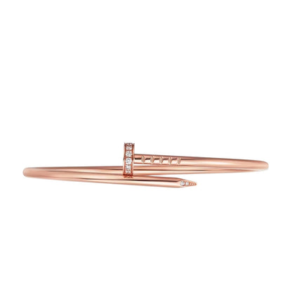 [Zalyn]JUSTE UN CLOU 2.5MM SMALL MODEL DIAMOND BANGLE