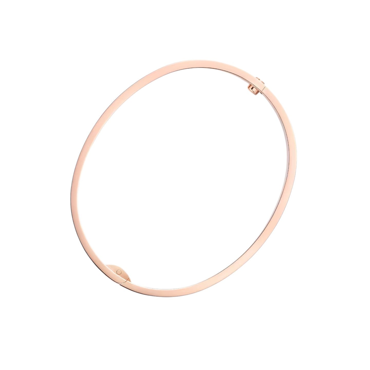 [Zalyn]CLASSIC 6.1MM LOVE BANGLE - 10-DIAMOND FULL PAVÉ