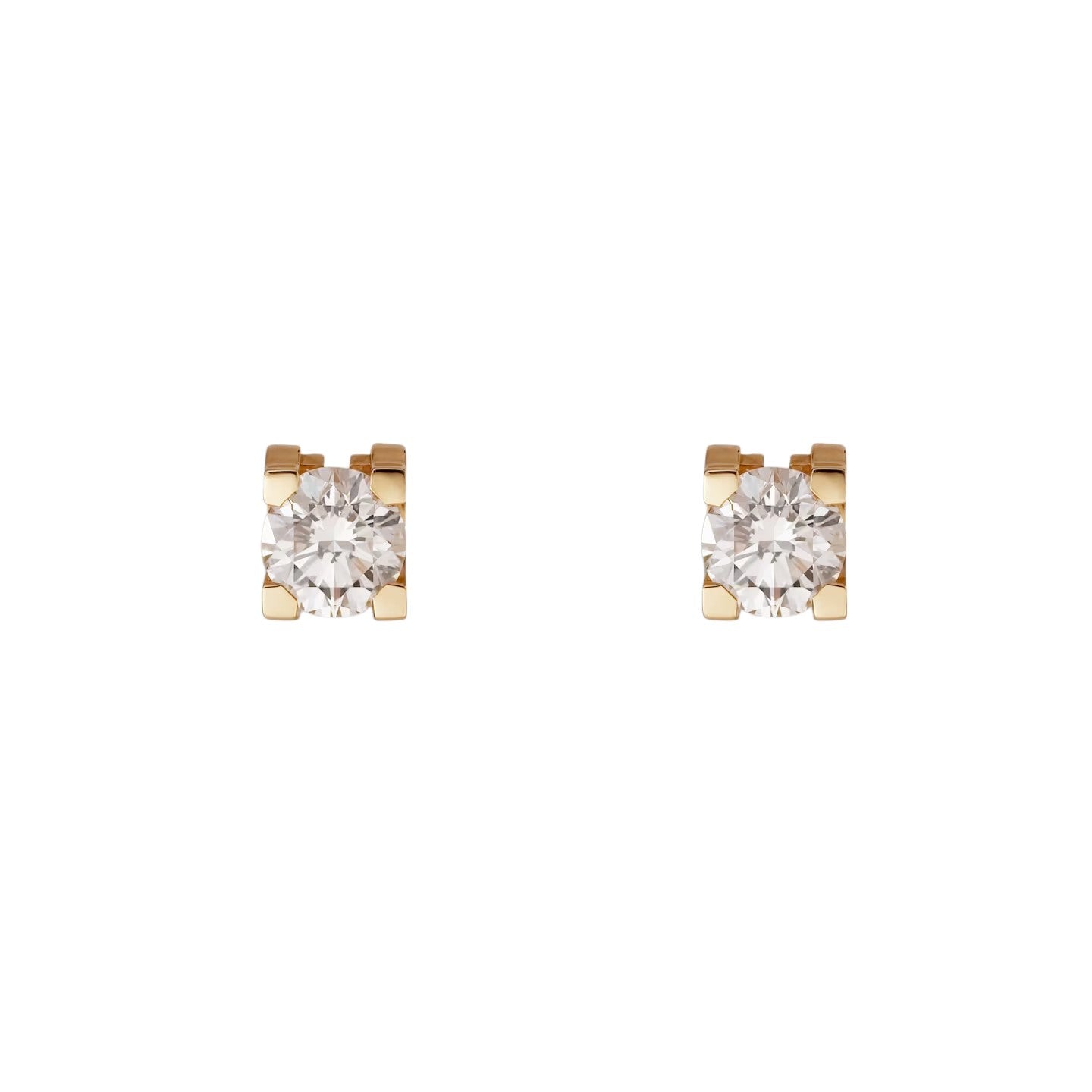 [Zalyn]C DE DIAMOND STUD EARRINGS