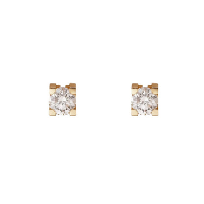 [Zalyn]C DE DIAMOND STUD EARRINGS
