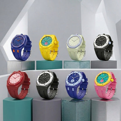 [Zalyn]ROYAL OAK POP EXCLUSIVE BIOCERAMIC CASE & SILICONE STRAP
