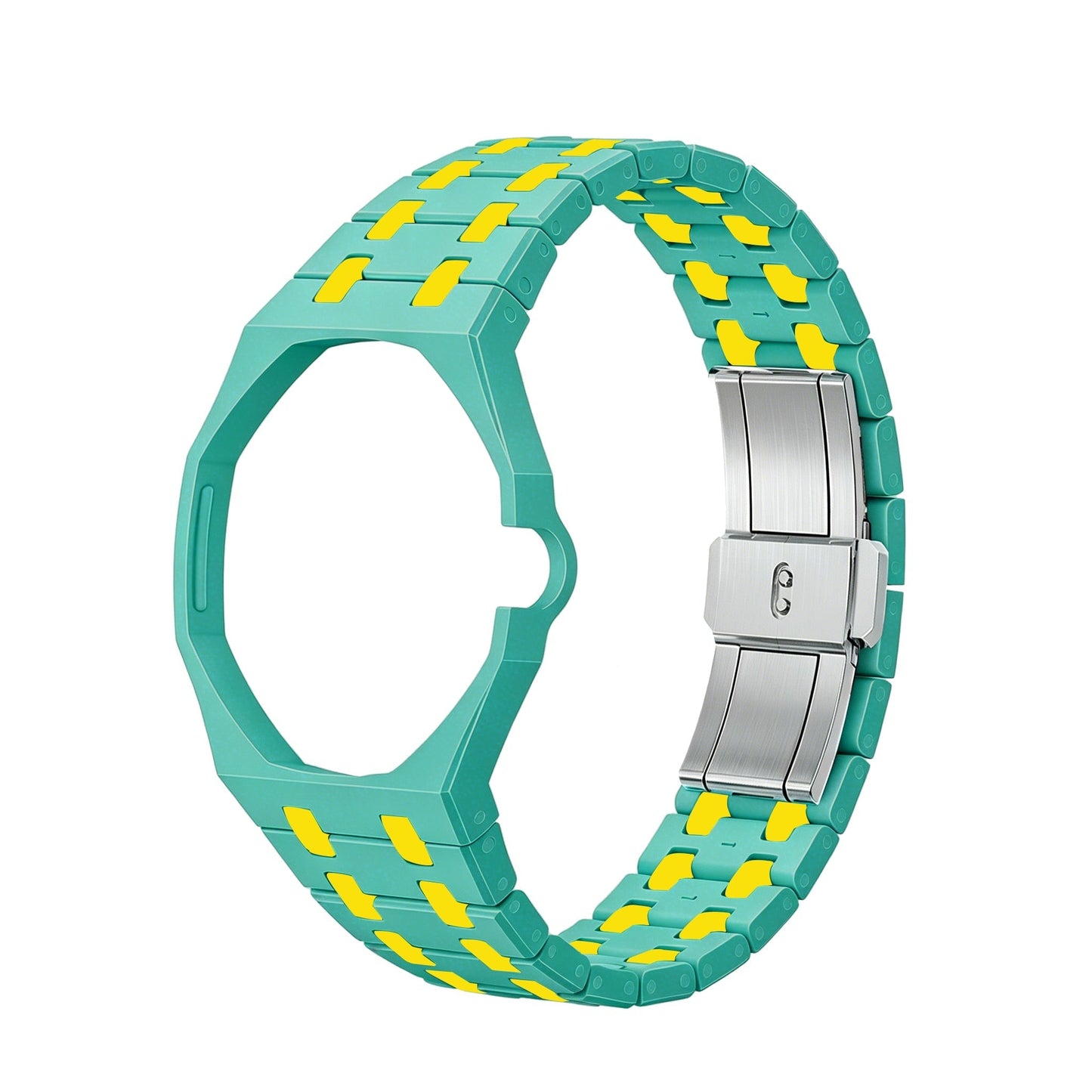 [Zalyn]Royal Oak Pop Exclusive Bioceramic Case & Bioceramic Strap Mix Color