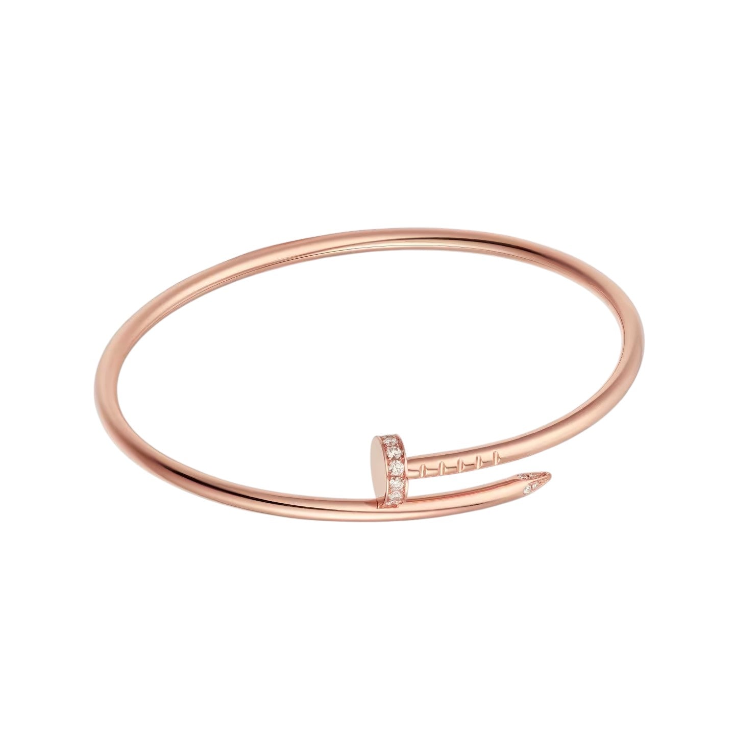 [Zalyn]JUSTE UN CLOU 2.5MM SMALL MODEL DIAMOND BANGLE