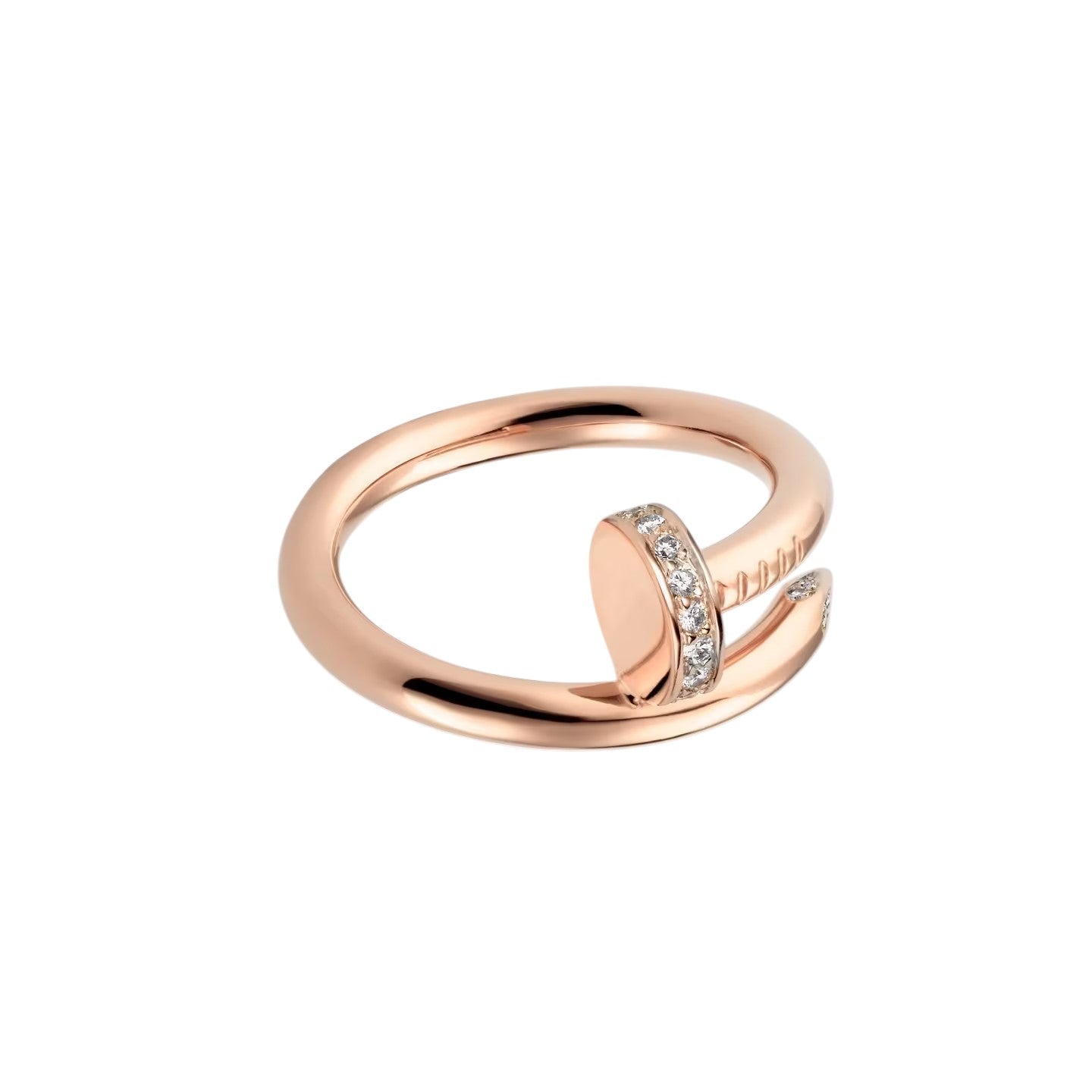 [Zalyn]CLOU 2.6MM DIAMOND RING